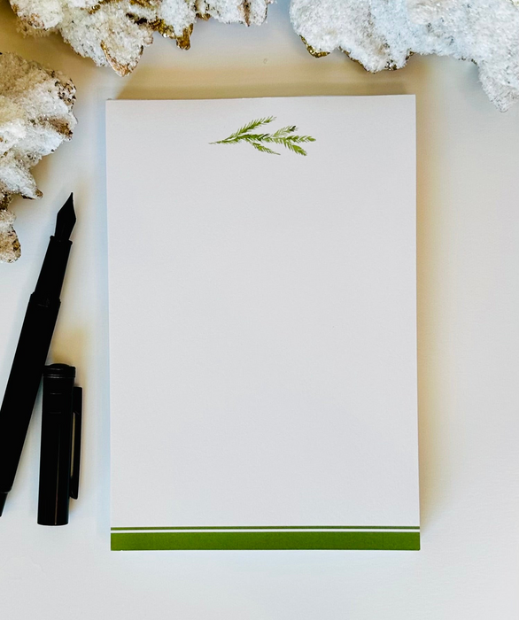 Notepad - Evergreen Branch