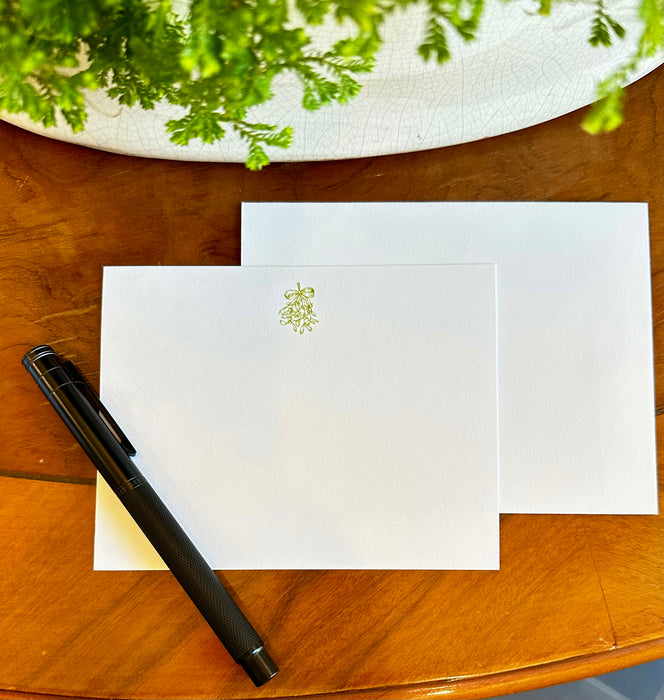 Notecards - Mistletoe