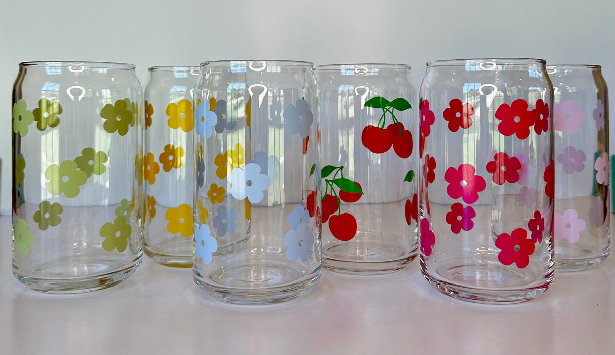 Beer Can Glasses - Whimsical!