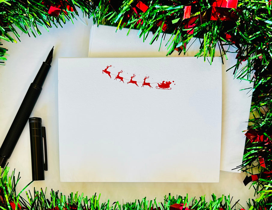 Notecards - Santa’s Sleigh