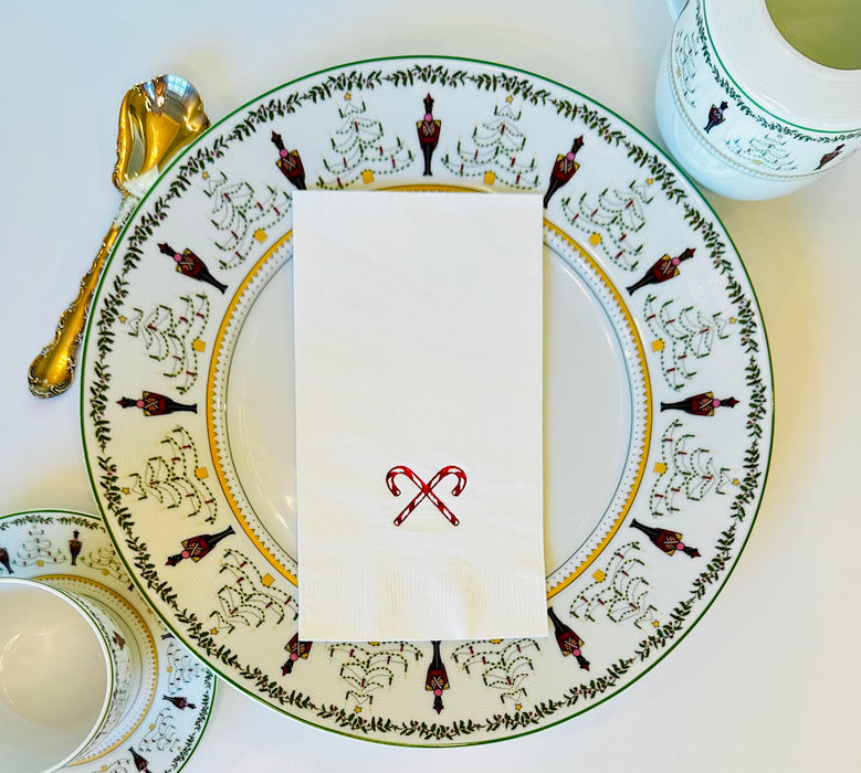 Guest Towels - Candy Canes