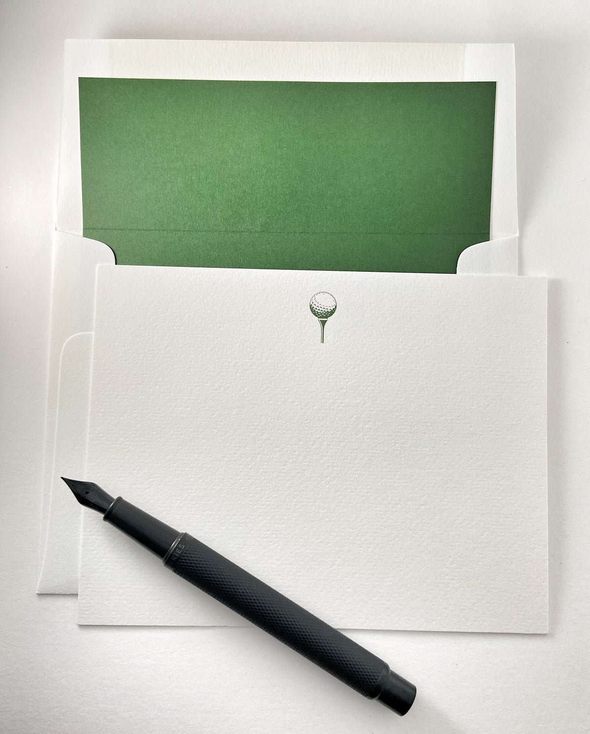 Note Cards w/ Lined Envelopes - Golf– Finn + Wiley