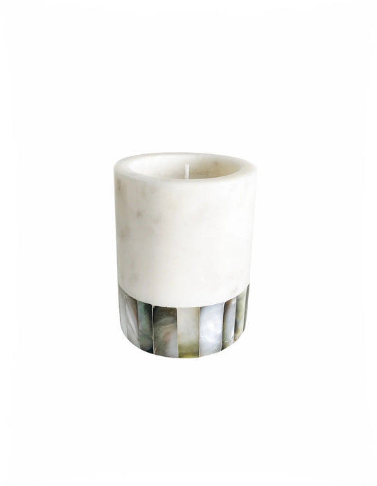 Mother of Pearl Candle - Small