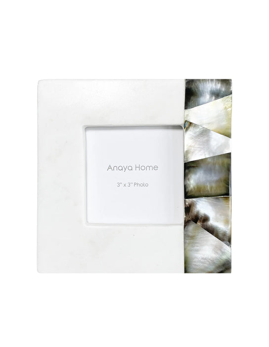 Mother of Pearl Marble Picture Frame