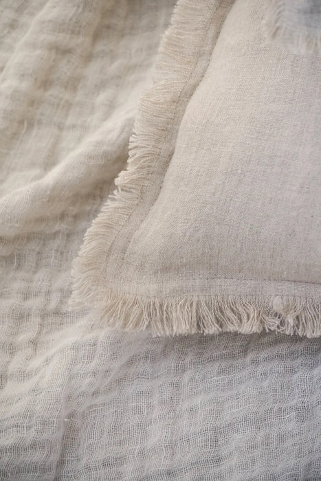 Pillow - Beige Linen, Down Alternative